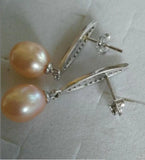 South Seas Pink Pearl Earrings