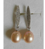 South Seas Pink Pearl Earrings