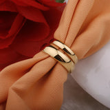 Customized Golden Plated Tungsten Couple Rings