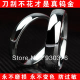 Personalized Tungsten Ring with Engraved Name or Date