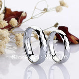 Tungsten Cross Wedding Rings Set Size 4-12.5 Couple Rings