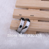 Tungsten Cross Wedding Rings Set Size 4-12.5 Couple Rings