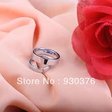 Tungsten Cross Ring Wedding Couple Rings Size 4-12.5