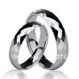 Tungsten Cross Wedding Rings Set Size 4-12.5 Couple Rings