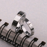 Tungsten Cross Wedding Rings Size 4-12