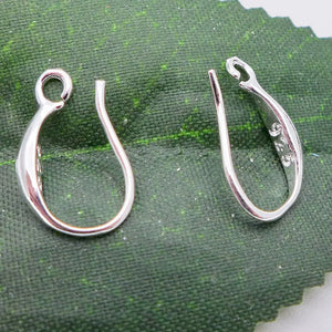 925 Silver French Earring Hook 15mm Nickel, Lead & Cadmium Free