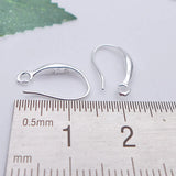 925 Silver French Earring Hook 15mm Nickel, Lead & Cadmium Free