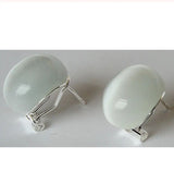 Noble 925 Silver Opal Earrings