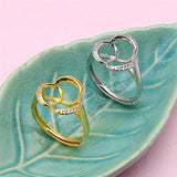 Adjustable Ring Mountings for Pearls Crystal Agate