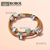 Rainbow Heart & Popcorn Charms in S925 Silver