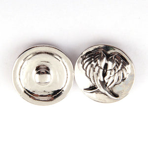 Alloy Angel Wings Charm DIY Button Metal Charms