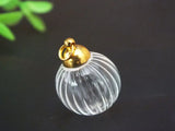Glass Globe Pendant Necklace with 10pcs 18mm Ball Shape Glass Globe