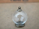 Glass Globe Ball Pendant Necklace with Chain