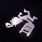 5pcs Stainless Steel 2" Hatchetman Charm ICP Pendans JUGGALO Twiztid