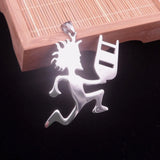 5pcs Stainless Steel 2" Hatchetman Charm ICP Pendans JUGGALO Twiztid