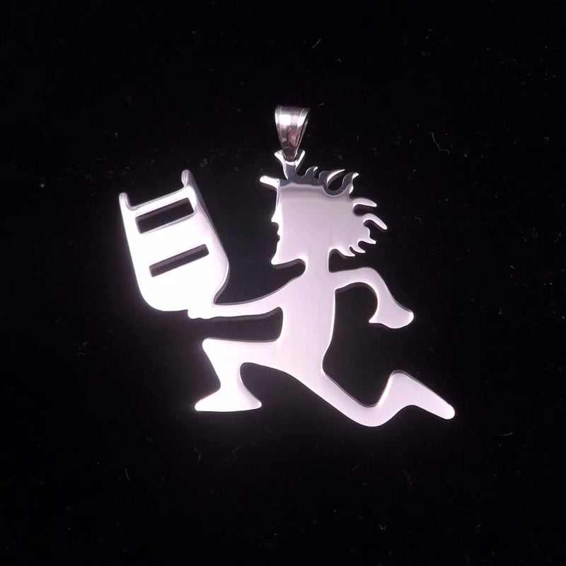 5pcs Stainless Steel 2" Hatchetman Charm ICP Pendans JUGGALO Twiztid