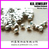 200pcs Copper Nugget Beads 3mm Faceted Metal