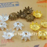 1000pcs 10mm Filigree Flower Caps for Bracelet & Necklace
