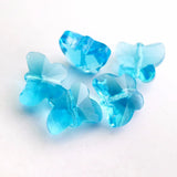 100pcs 10mm/14mm Top 5754 Crystal Glass Beads Butterfly Shape