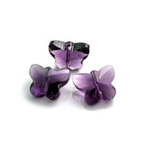 100pcs 10mm/14mm Top 5754 Crystal Glass Beads Butterfly Shape