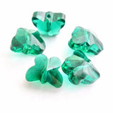 100pcs 10mm/14mm Top 5754 Crystal Glass Beads Butterfly Shape