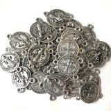100pcs St. Benedict Rosary Centerpiece, Metal Center, Special Offer