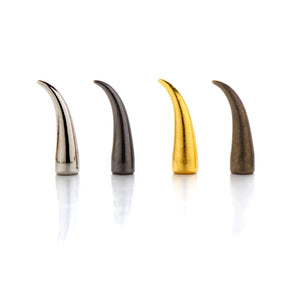 10PCS 21mm Metal Screw Back Spots Cat Claw Spikes Studs