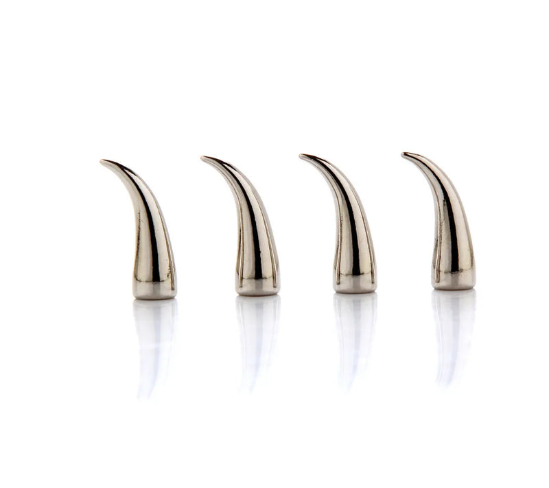 10PCS 21mm Metal Screw Back Spots Cat Claw Spikes Studs