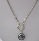 16mm Round South Sea Shell Pearl Necklace Pendant