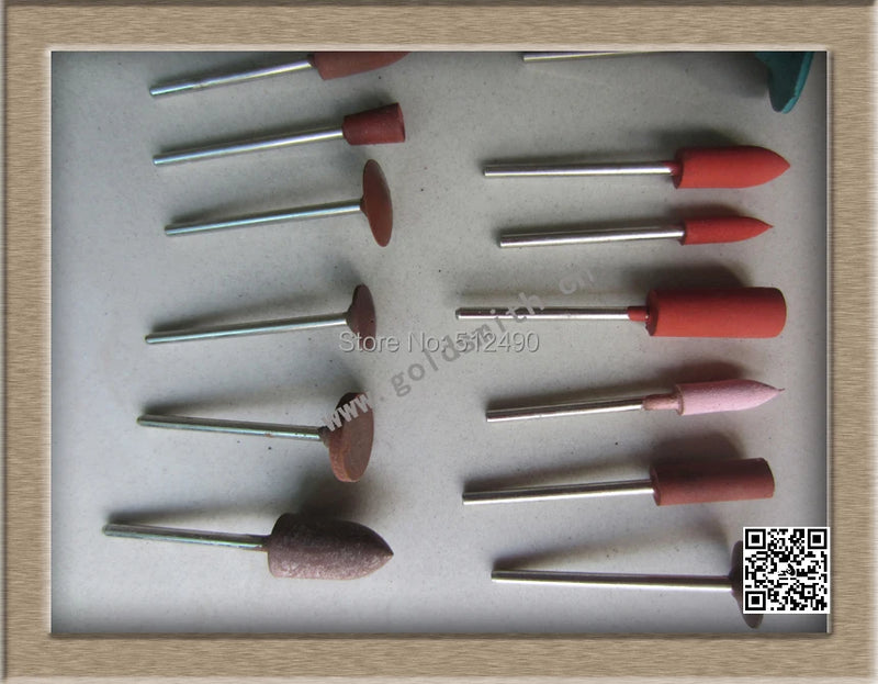 22pcs Silicone Points for Dental and Jewelry Polishing
