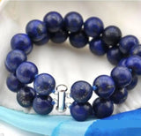 Lapis Lazuli Bracelet 10mm Round 7.5''