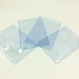 30pcs 8*12cm Clear Self Seal Zipper Bags for Jewelry Storage