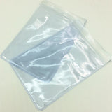30pcs 8*12cm Clear Self Seal Zipper Bags for Jewelry Storage