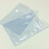 30pcs 8*12cm Clear Self Seal Zipper Bags for Jewelry Storage