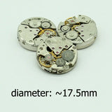 3pcs Old Mechanical Watch Movements for DIY Craft
