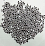 Silver Plated 4mm Chunky Bead Spacer 4000pcs for Jewelry Making