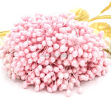 450pcs 5mm Craft Double Heads Pearl Flower Stamen Cake Decoration DIY
