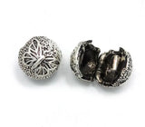 50pcs Butterfly Copper Clip Stopper Beads for European Bracelet Necklace DIY