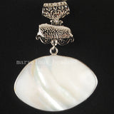 50x68mm Oval Pendant Bead, Zealand Abalone Shell Art Jewelry