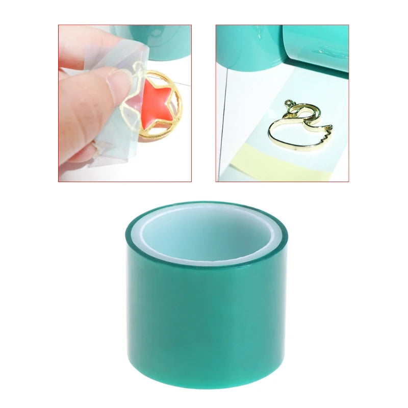 5m Paper Tape Metal Frame Jewelry DIY Pendant UV Resin High Adhesive