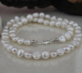 7-8mm Freshwater Pearl Necklace 925 Silver