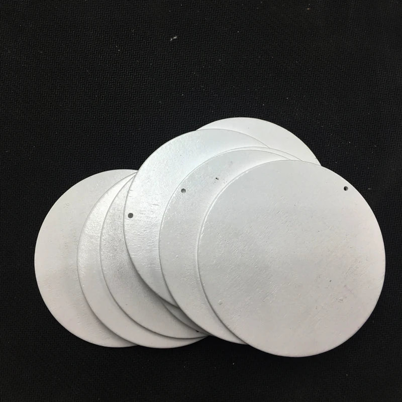 Wood Round Earrings - Pack of 80