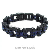 Stainless Steel Motor Biker Chain Bracelet SJB0264