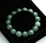 Chinese Natural Jadeite Beads Bracelet