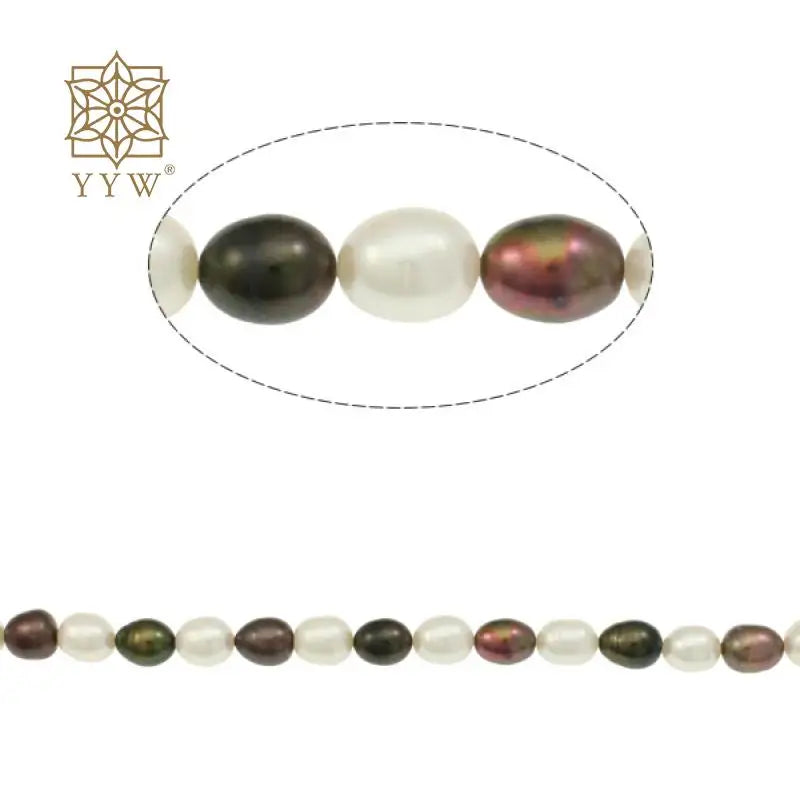 Cultured Rice Freshwater Pearl Beads