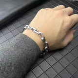 Men's Cuban Titanium Steel Bracelet