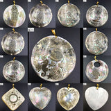 Mother of Pearl Shell Pendant Bead WB670