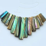New Zealand Abalone Shell Art Pendant Bead