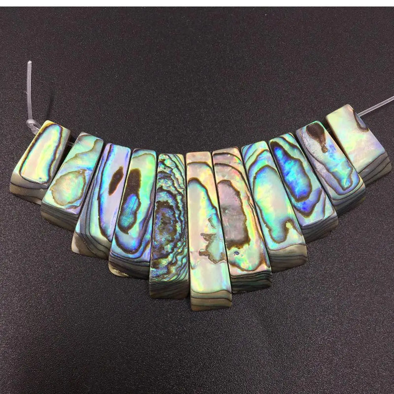 Abalone Shell Pendant Bead 11pcs Set