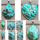 Abalone Shell Pendant Bead for Jewelry Making